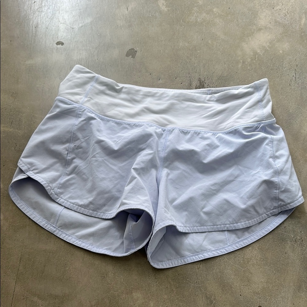 Lululemon Athletica Gray Athletic Shorts Lightweight Technical Fabric